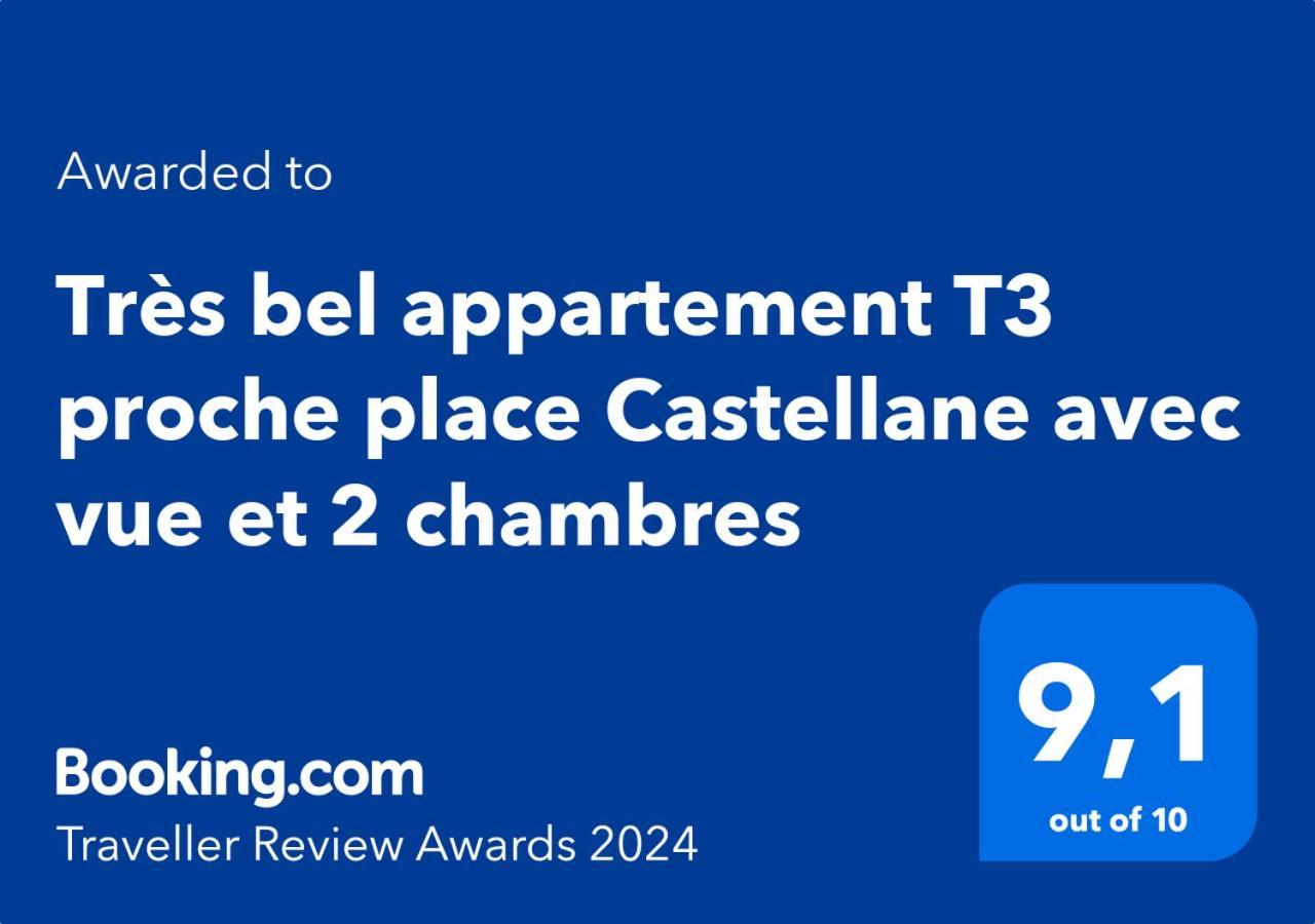 Tres Bel T3 Proche Place Castellane Avec Vue Et 2 Marseilles
